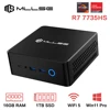 MLLSE K2 Mini PC AMD Ryzen 7 7735HS 8C/16T DDR5 16G RAM 1TB ROM SSD Window 11 Pro BT5.2 WiFi6 RZ608 Desktop Gaming Computer 1