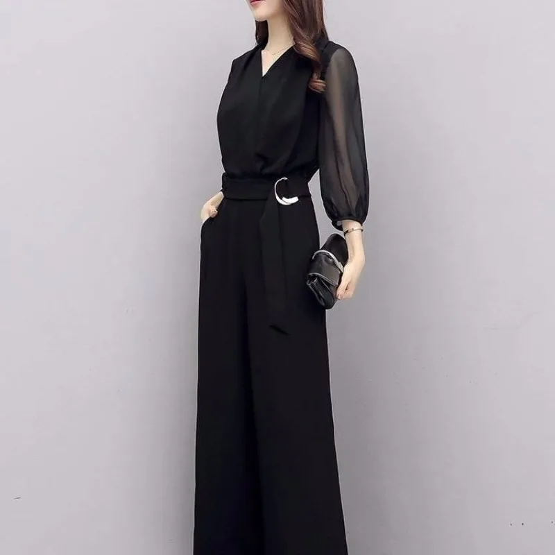 

2024Spring Summer Fashion V-neck 3/4 Sleeve Sleeves Hoodie Casual Versatile Western Commuter Korean Youth Clothing Women Suit