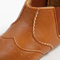 Soft soled boys' boots, comfortable anti slip boots for indoor and outdoor travel, spring and autumn 5