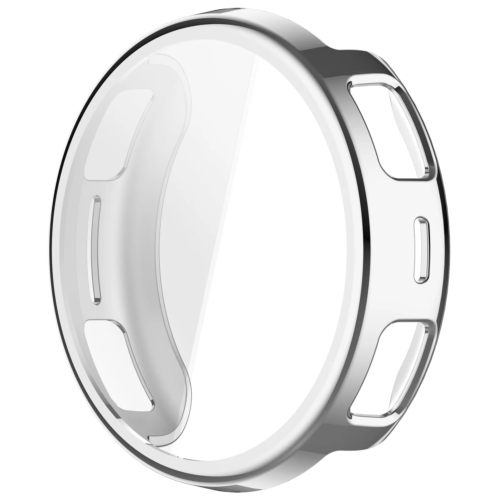 Premium Soft TPU Plated All-Around Protective Watch Shell