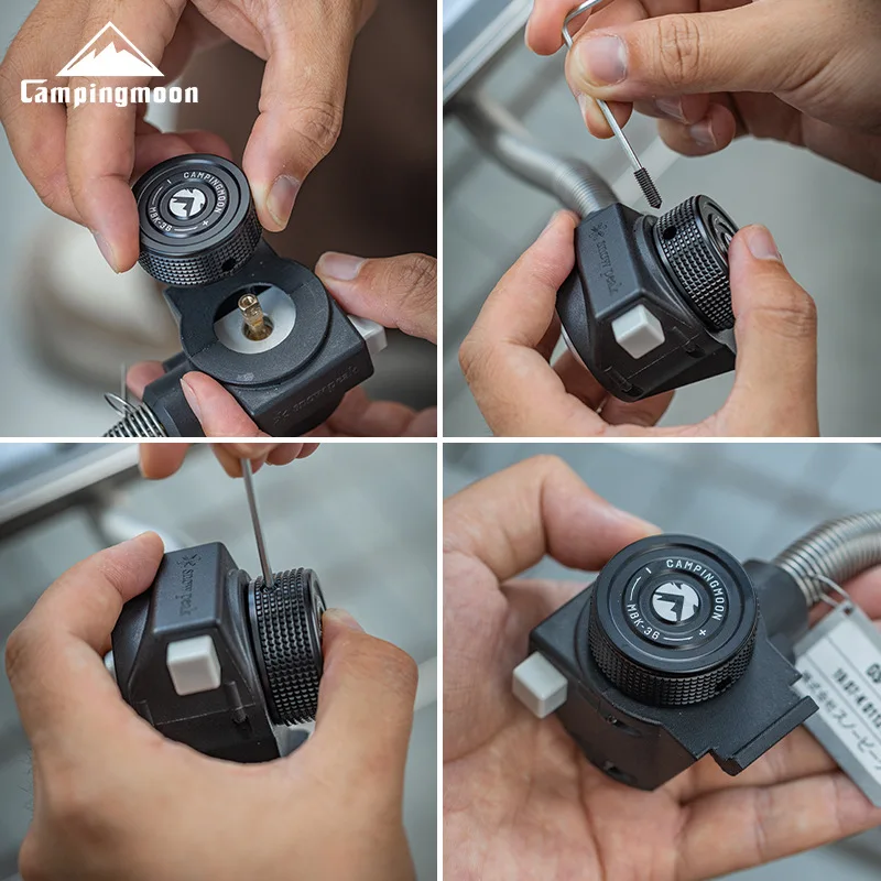 Gas Stove Valve Switch Knob Campingmoon mbk-27 mbk-28 mbk-36 Multi Stove Replace Valve Knob 5
