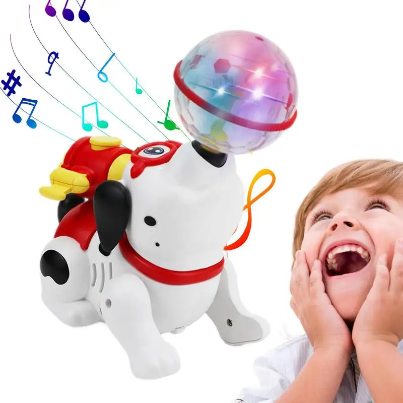 

Electronic Robots Dog Toy Music Light Dance Walk Dog Cute Baby Gift 1 Years Old Kids Toys Spray Mist Gift Boys Girls Children