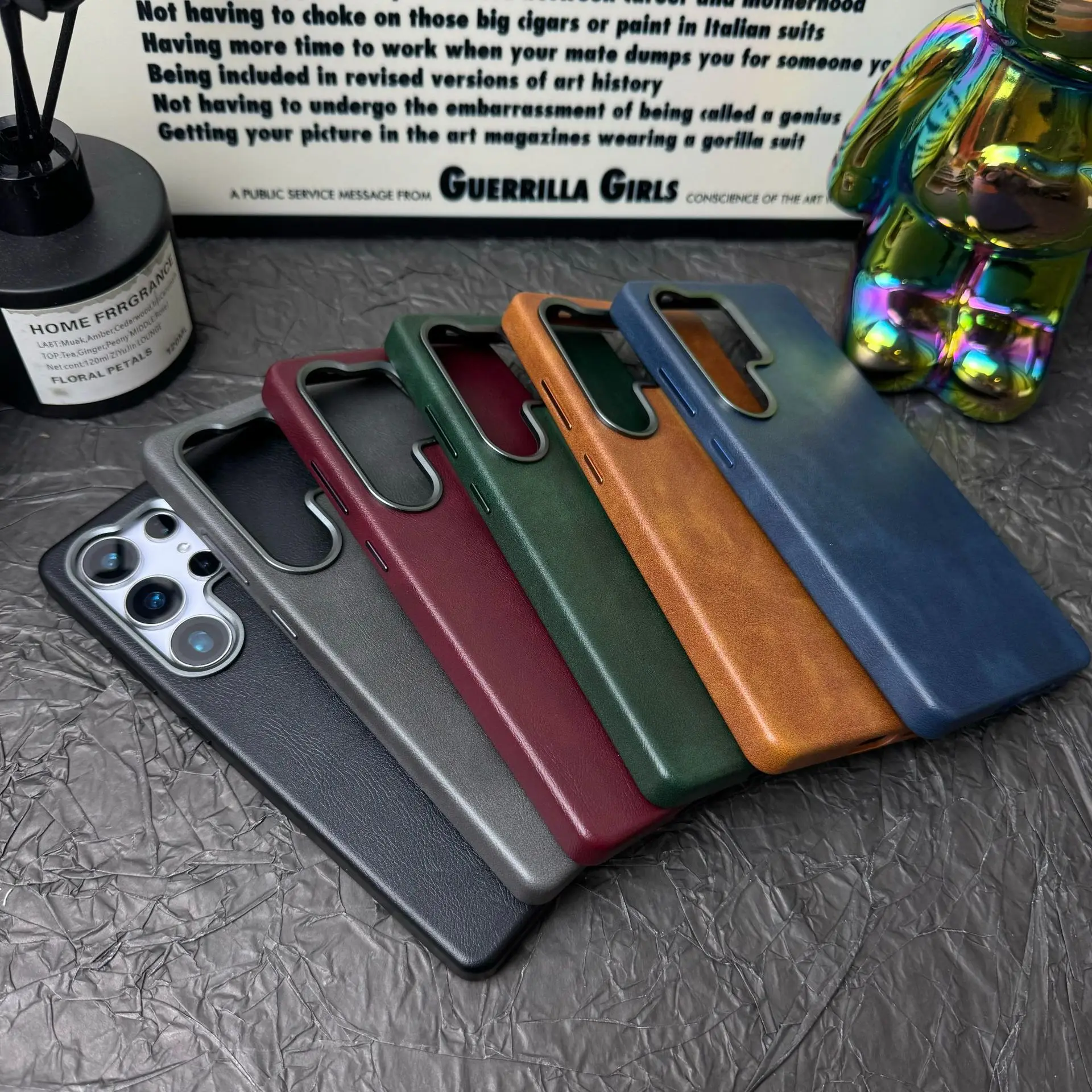Case Samsung Ultra couro retrô design sofisticado