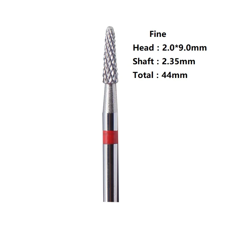 Premium Carbide Nail Drill Bit for Manicure - Precision Gel Polish Remover and Nail Filing Tool