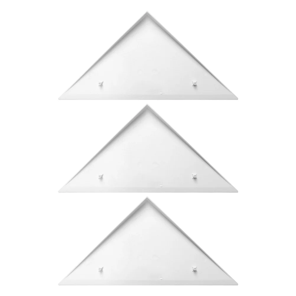 3 Pcs Football Table Accessories Foosball Supplies Corner Guard Cover Triangle Protector Plastic Guards Edges Cushion