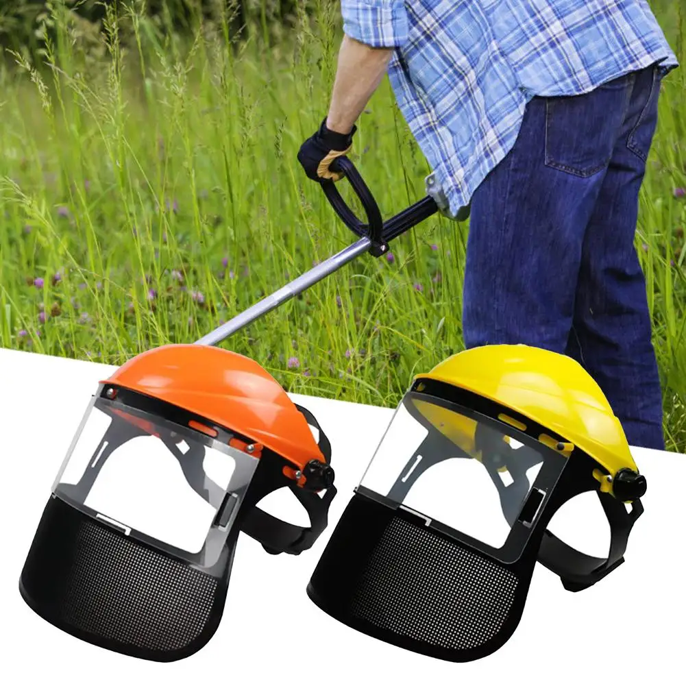 PVC Protective Face Mask For Cutting Grass And Gardening