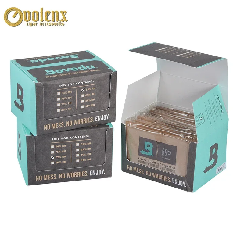 Authentic Boveda Cigar Humidification Pack 60g 65% for Cigar Box Preservation 5