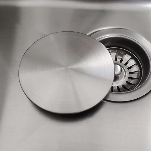 185MM Drain Cover For Sink Bowl SUS304 Stainless Steel Jumbo Waste Lid Sink Bowl Home Improvement Accessories - Image 5
