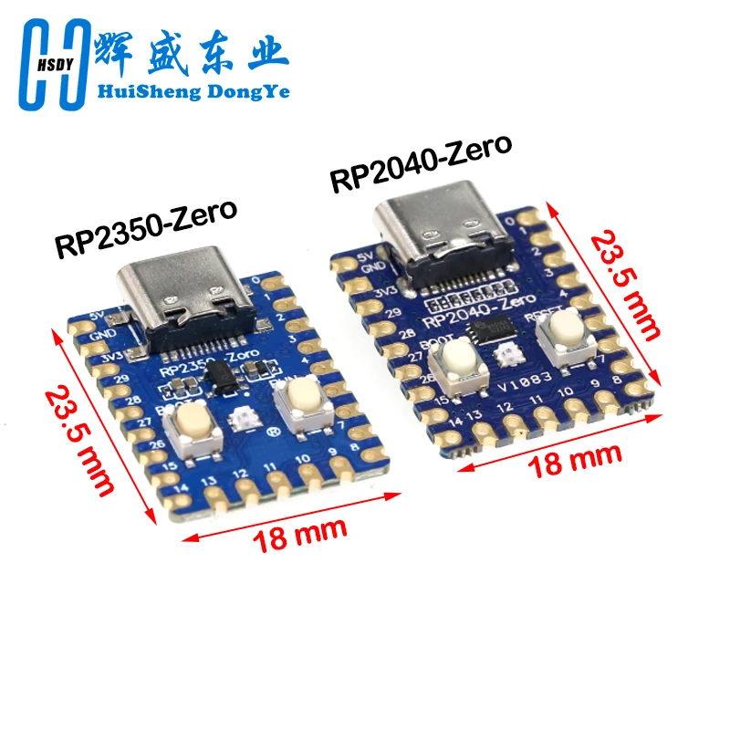 รูปสินค้า ไมโครคอนโทรลเลอร์ Raspberry Pi PICO บอร์ดพัฒนา Type C ไม่มีพินเฮดเดอร์