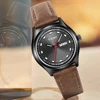 TOMI Luxury Women's Watch Simple and Fashionable Business Women's Quartz Watch Leather Casual Quartz Watch Clock Gift 2