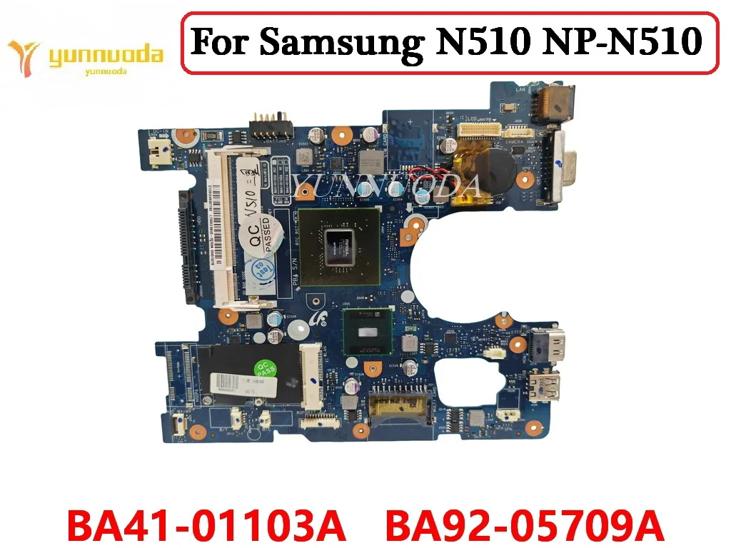 

Оригинальная материнская плата для ноутбука Samsung N510 телефон с диагональю экрана 100% проверено