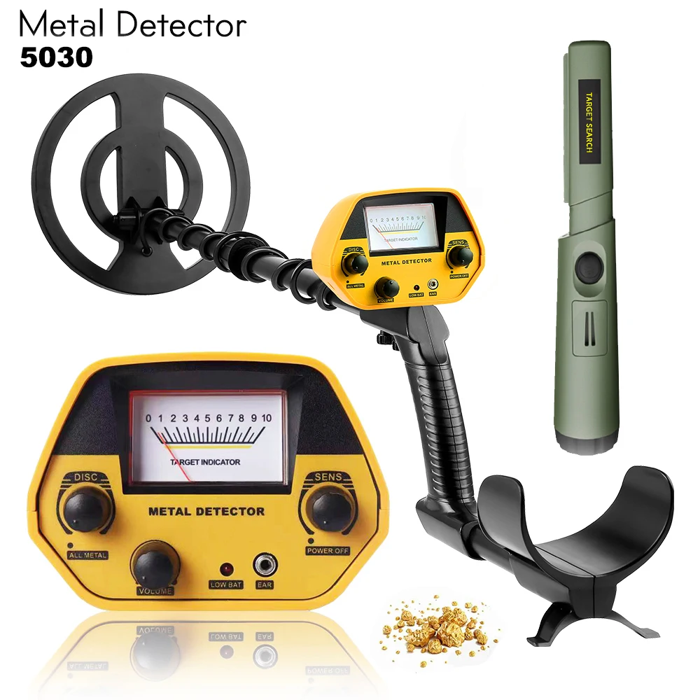 Gold Metal Detector 5030 Underground Waterproof Pinpointing for Treasure Search Circuit Wire Professional Detector De Metales
