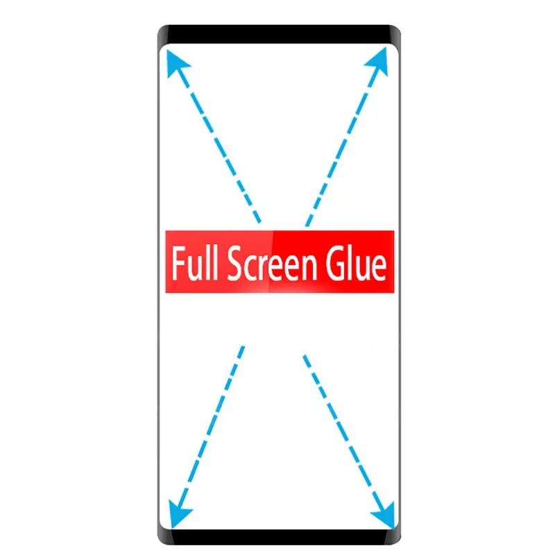 3D Curved Full Glue Tempered Glass Screen Protector - Dust Free Premium Film, Easy Installation