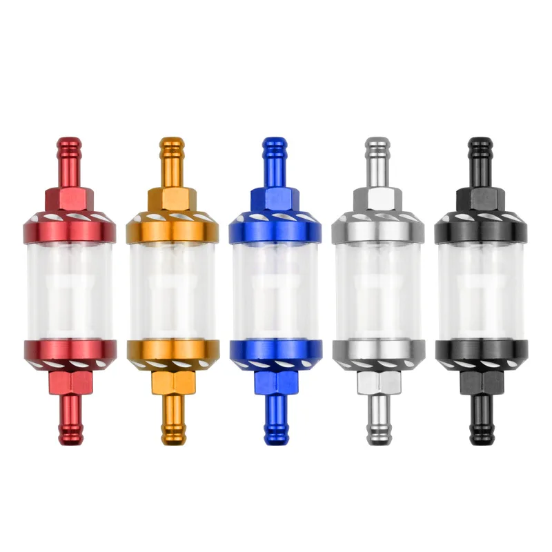 

For YAMAHA WR250R WR250X WR450F WR250F Universal Aluminum Alloy Motorcycle Gas Fuel Gasoline Oil Filter Motocross Accessories