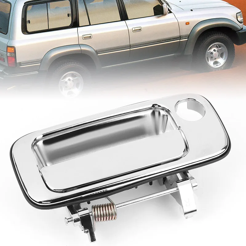 80 Series Land Cruiser Front Right Outer Door Handle With Keyhole