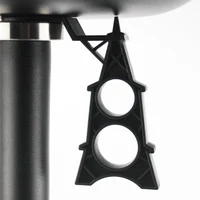 Plastic Hookah Hose Holder with Two Holes Shisha Tube Smoking Hookah Chicha Pipe Narguile Smoke Stem Holder Accessories 2