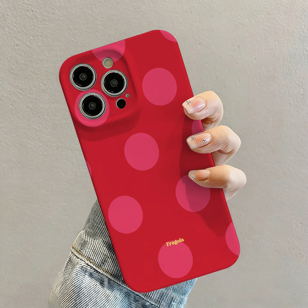 Luxury Fragola DALMATA Glossy Film Hard PC Phone Case