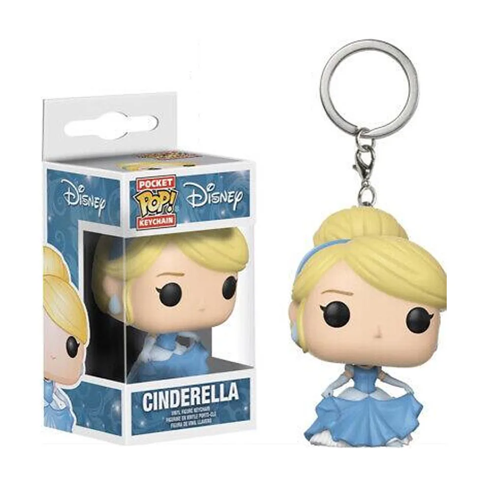 thumbnail image 4 of Llavero Funko Pop Disney Anna Campanilla Cenicienta Ariel Alice Pop Pocket Disney Llaveros Vinilo Figura de acción Juguetes Muñecas, 4 of 5