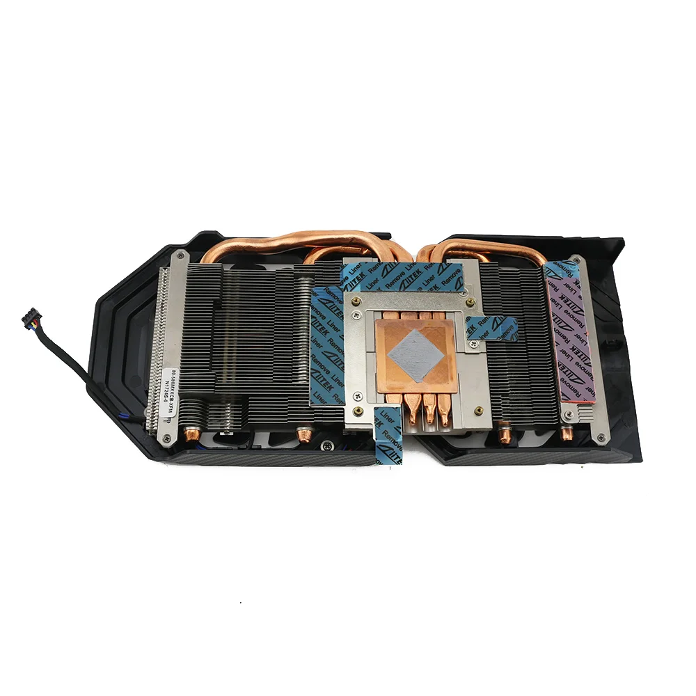 もんぶらん FDC10U12S9-C RX580 RX590 GPU Fan For XFX Radeon RX 590 580 GME