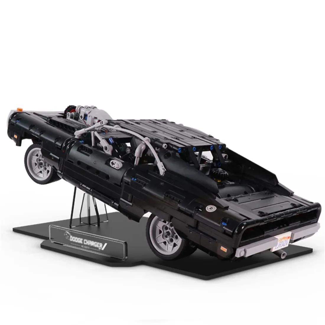 Espositore In Acrilico Per Lego 42111 Furious Dom Dodge Chargerrace Car Building Blocks Giocattoli Espositore Solo