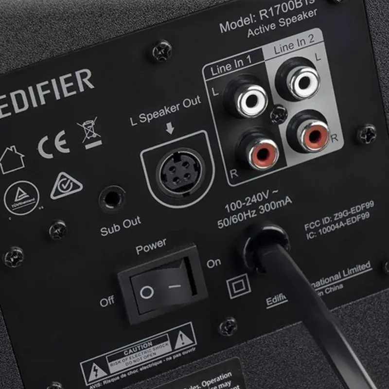 Edifier R1700BTs アクティブ2.0ブックシェルフスピーカーシステム