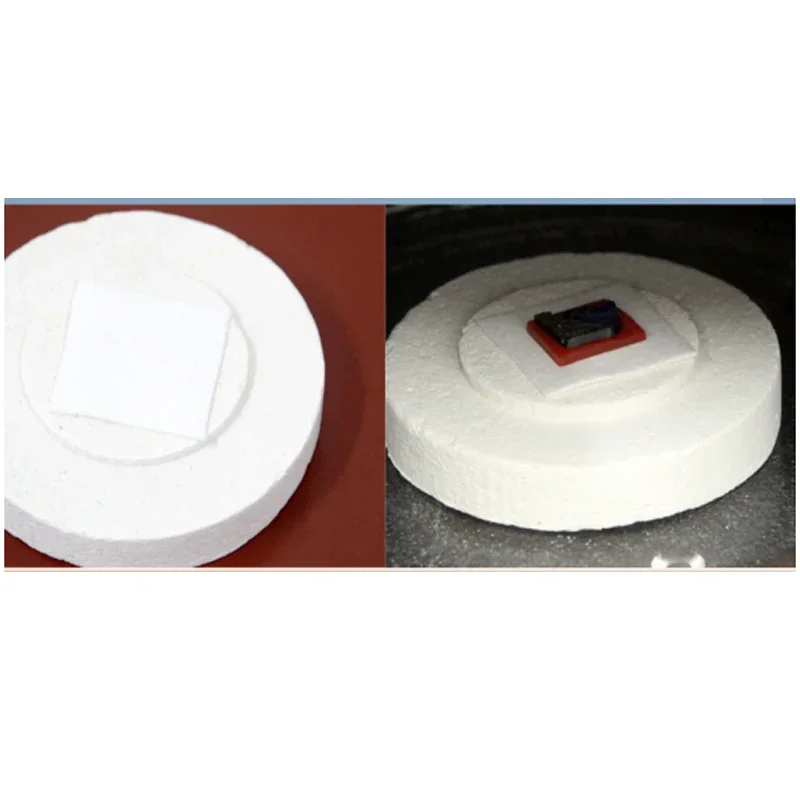 20 Sheets A4 Ceramic Fiber Papers Square Microwave Kiln Paper Glass Fusing Paper for Household DIY Craft 210&times;297&times;1mm