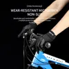 MTB Cycling Gloves Black Touch Screen Men Women Road Bike Gloves Gym Riding Silicone Gel Bicycle Motorcycle Gloves 2