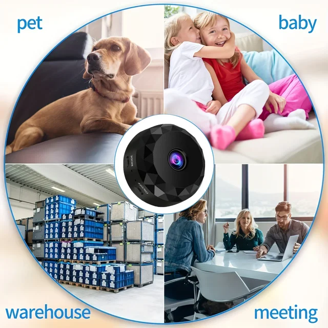 Mini WiFi HD 1080P Camera WiFi IP/AP Remote monitoring Securitys Wireless Full Securitys Surveillance Camera Smart Home 2025 NEW 2