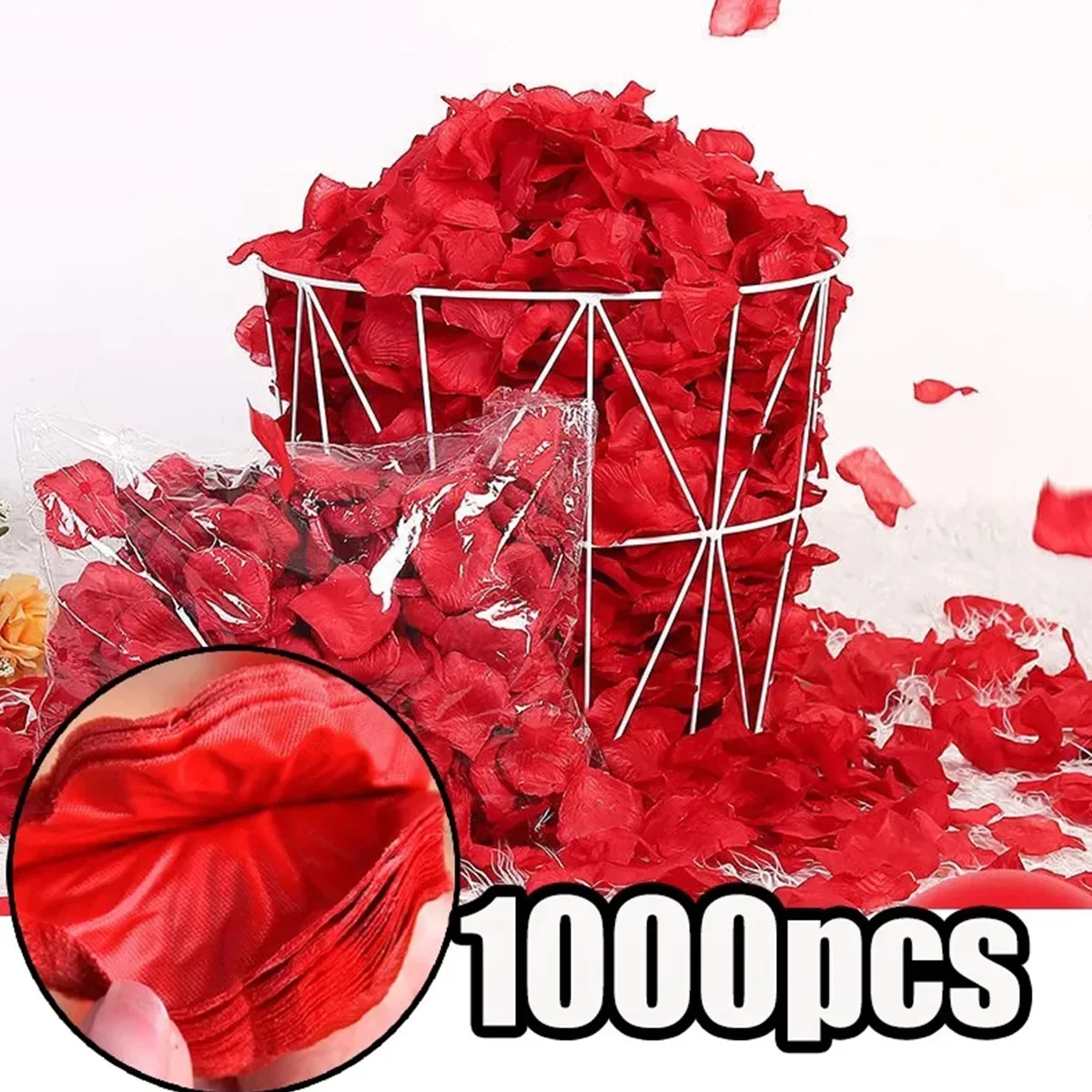 Redamancy 1200 Pezzi Petali di Rosa, Petali di Rosa Artificiali, Petali di Rosa finti, Per Matrimonio san Valentine e Fidanzamento, Proposta Di Matrimonio, Compleanno, Atmosfera Romantica ( Rosso Redamancy 1200 Pezzi Petali di Rosa, Petali di Rosa Artificiali, Petali di Rosa finti, Per Matrimonio san Valentine e Fidanzamento, Proposta Di Matrimonio, Compleanno, Atmosfera Romantica ( Rosso