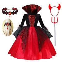 Girls Cosplay Vampire Halloween Dress