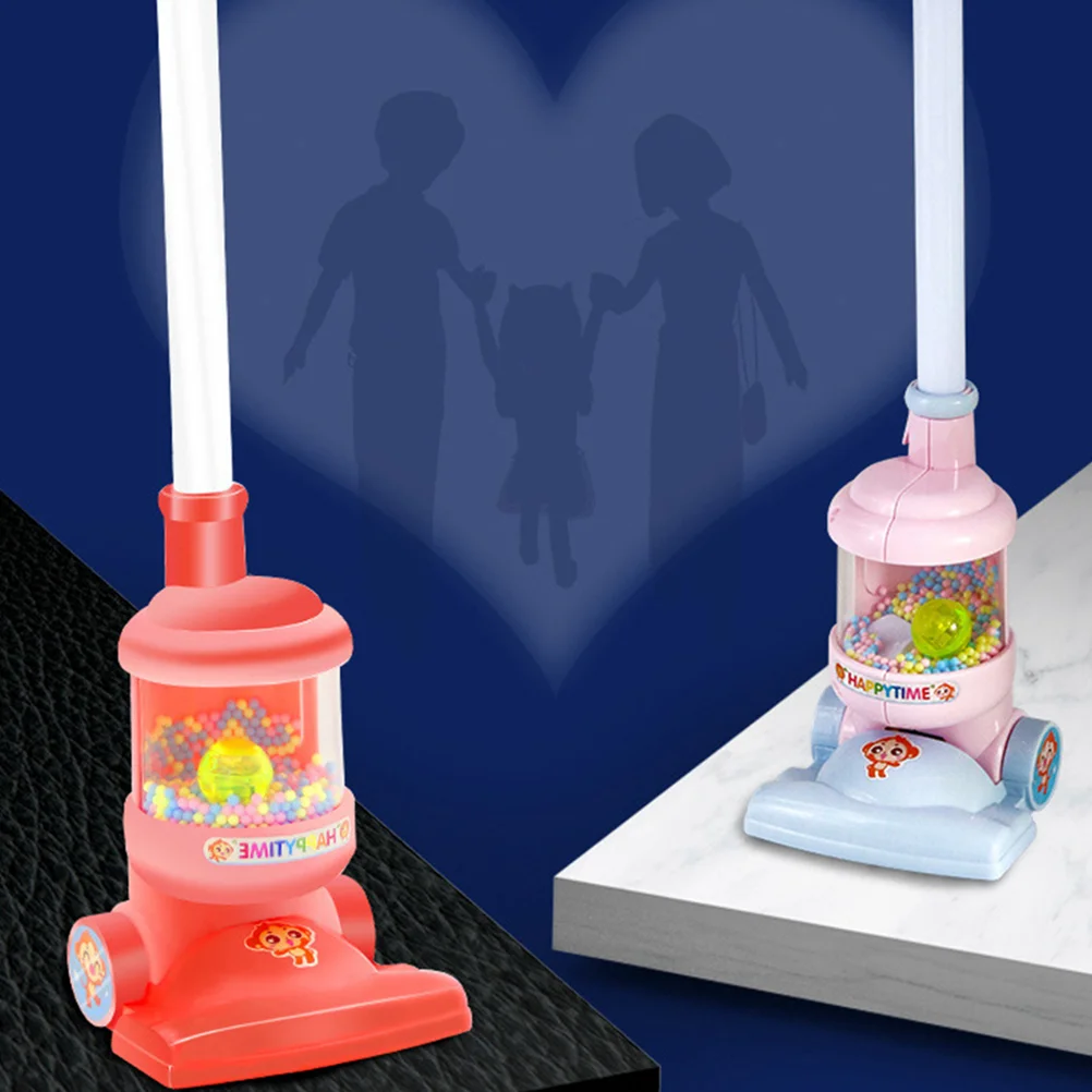 Model Simulation Vacuum Cleaner Baby Girl Toys House Cleaning Playset Plastic Miniature Home Appliance 3