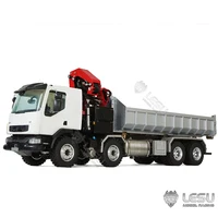 LESU RC Dump Truck 1/14 Radio Cpntrol Tipper for Remote Control Hydraulic Roll On/Off Dumper Crane Cae Th20606-Smt3 2