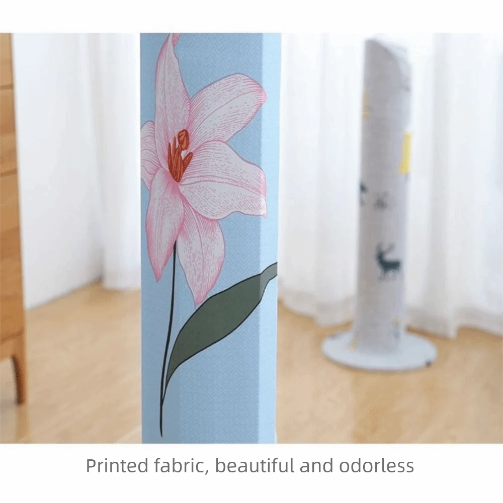 에어컨 전면 커버, 원통형 스탠딩 모던 안전 스탠딩 먼지 커버, 방습 보관