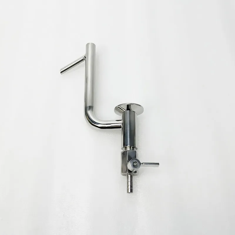 Tri-clamp Parrot Outlet Device Adequado para a Preparação de Óleo Essencial de Orvalho Puro e Destilação Homebrew Od50.5 mm Ss304
