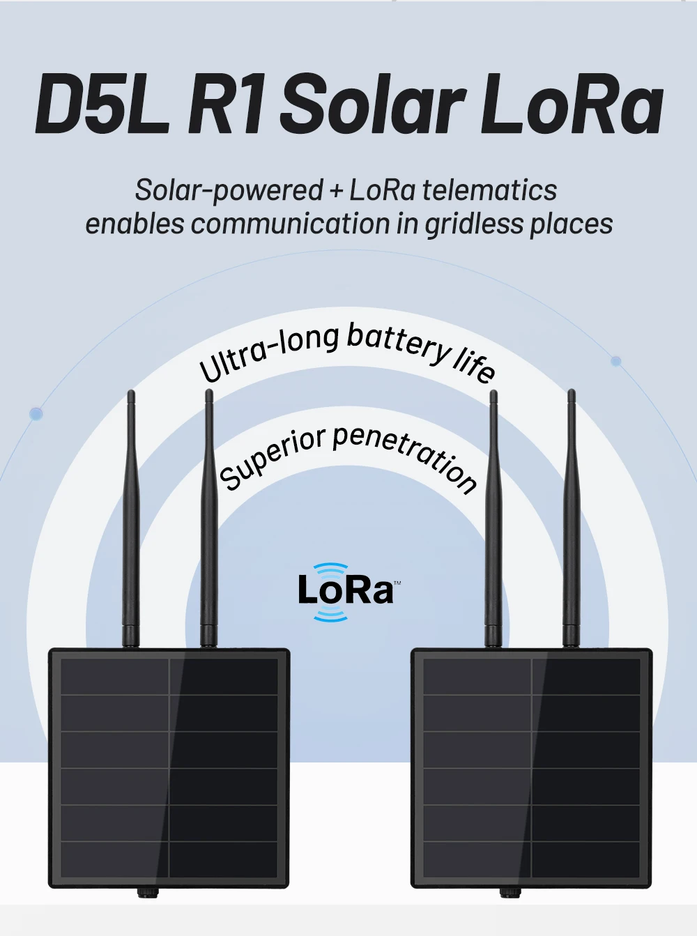 D5 Solar Meshtastic Device mit RAK WisBlock RAK4631 LPWAN Wireless Modul IP66 Solar Node Repeater für LoRa Meshtastic – Detail 4