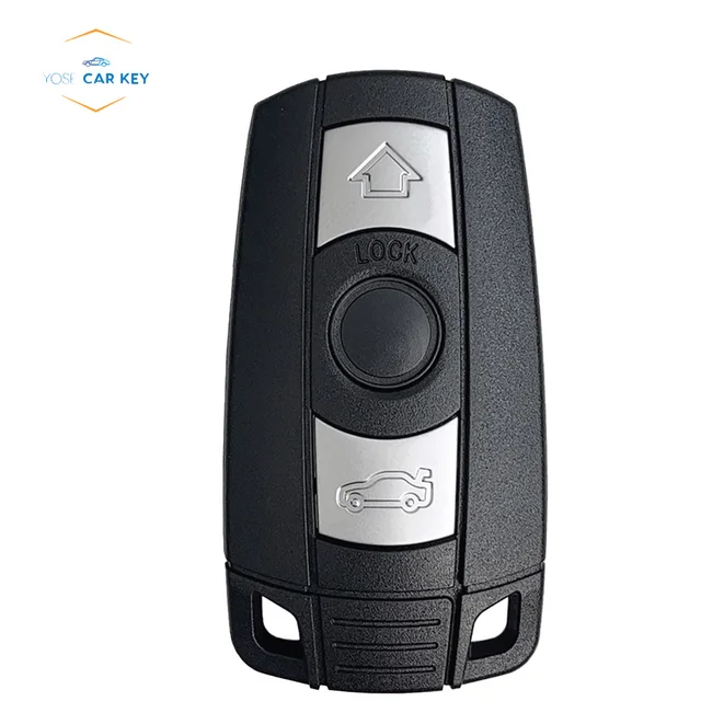 YOSE KR55WK49147 รีโมทกุญแจรถกรณีสมาร์ท Fob สําหรับ BMW 1 3 5 6 Series E90 E91 E92 E93 E60 2