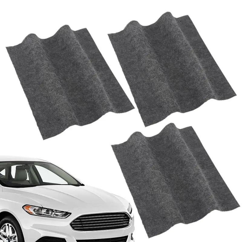 

3pcs Car Scratch Remover Cloth Repairing Tool Nano Cloth Rust Removal Agent Vehicle Paint Polishing Kit Wash & Maintenance Tool
