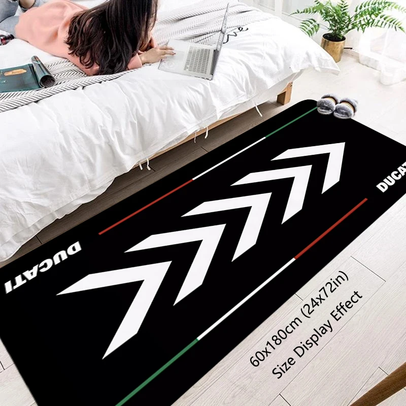 

Входной дверной коврик для мотоциклов прикроватные коврики DUCATI, коврик для ванной, напольные коврики для ног, Декор для дома, кухни, гостиной, автомобиля