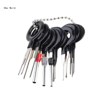 6XDB Removal Tools Wiring Crimp Connector Pin Extractor Puller Terminal Ejector Tool 1