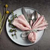 Large Napkins Cotton Gauze 41cm Napkin Muslin Tea Towels Dinner Retro Cheesecloth Wedding Party Rustic Table Decoration 16inch 3