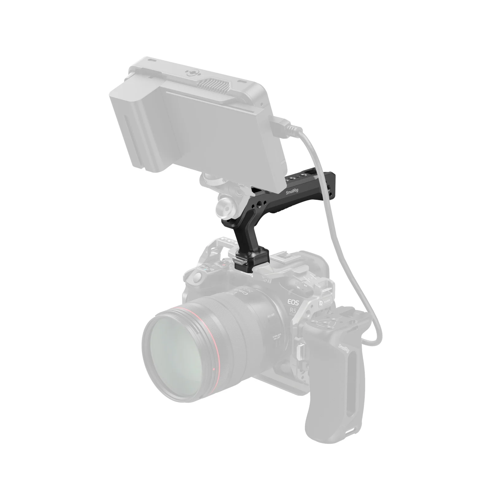 Quick Release Top Handle Dual-Direction & Compatible QR-Slide NATO Rail for ARRI