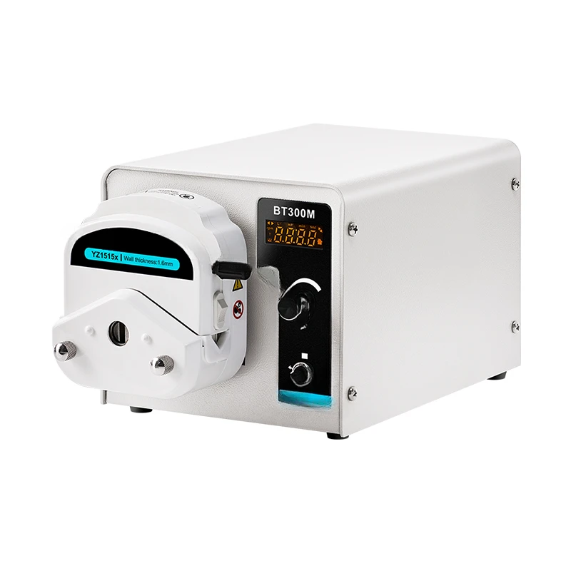 

BT300M/YZ1515x High quality digital food grade independent head Lab Dosing Metering Peristaltic Saline Pump