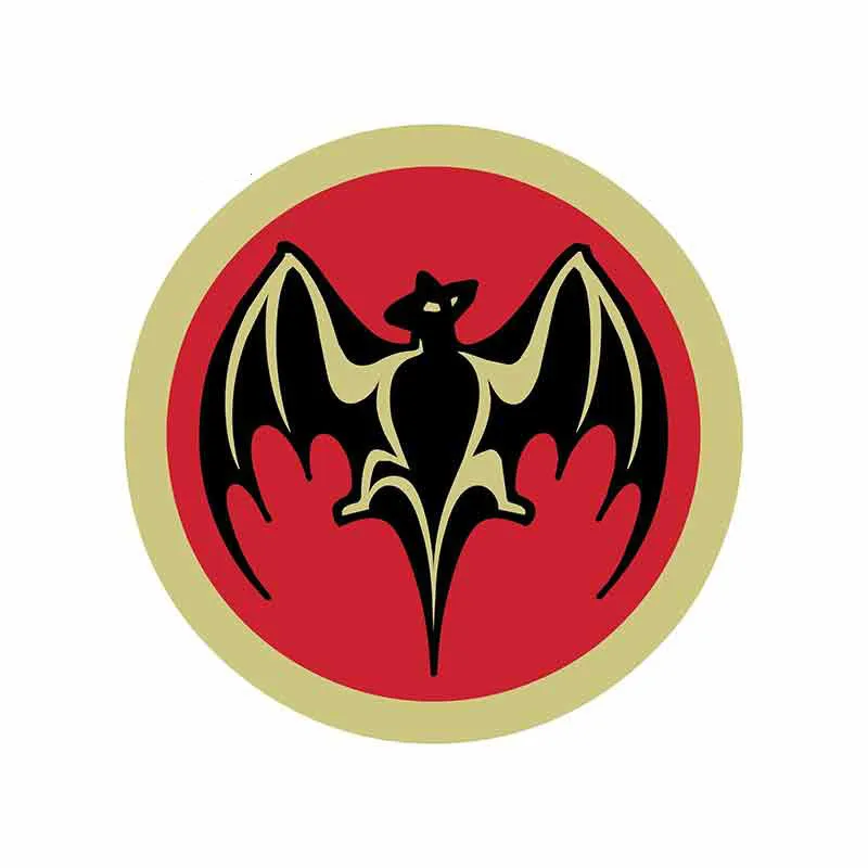 

Bacardi bat cartoon car sticker, waterproof cover scratch PVC Vinyl JDM bumper trunk truck graphic windshield bumper 10cm*10cm