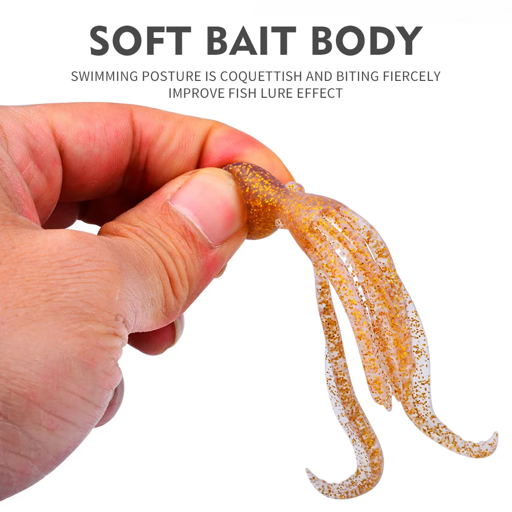 Octopus Silicone Skirts Fishing Sea Bait