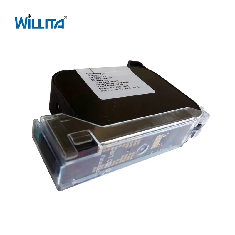 Compatível Cartucho de Tinta 600dpi 12.7 mm Impressora a Jato Tinta Portátil Rápido Seco Eco Solvente Cartucho de Tinta Peças Js12 2588 - Imagem 3