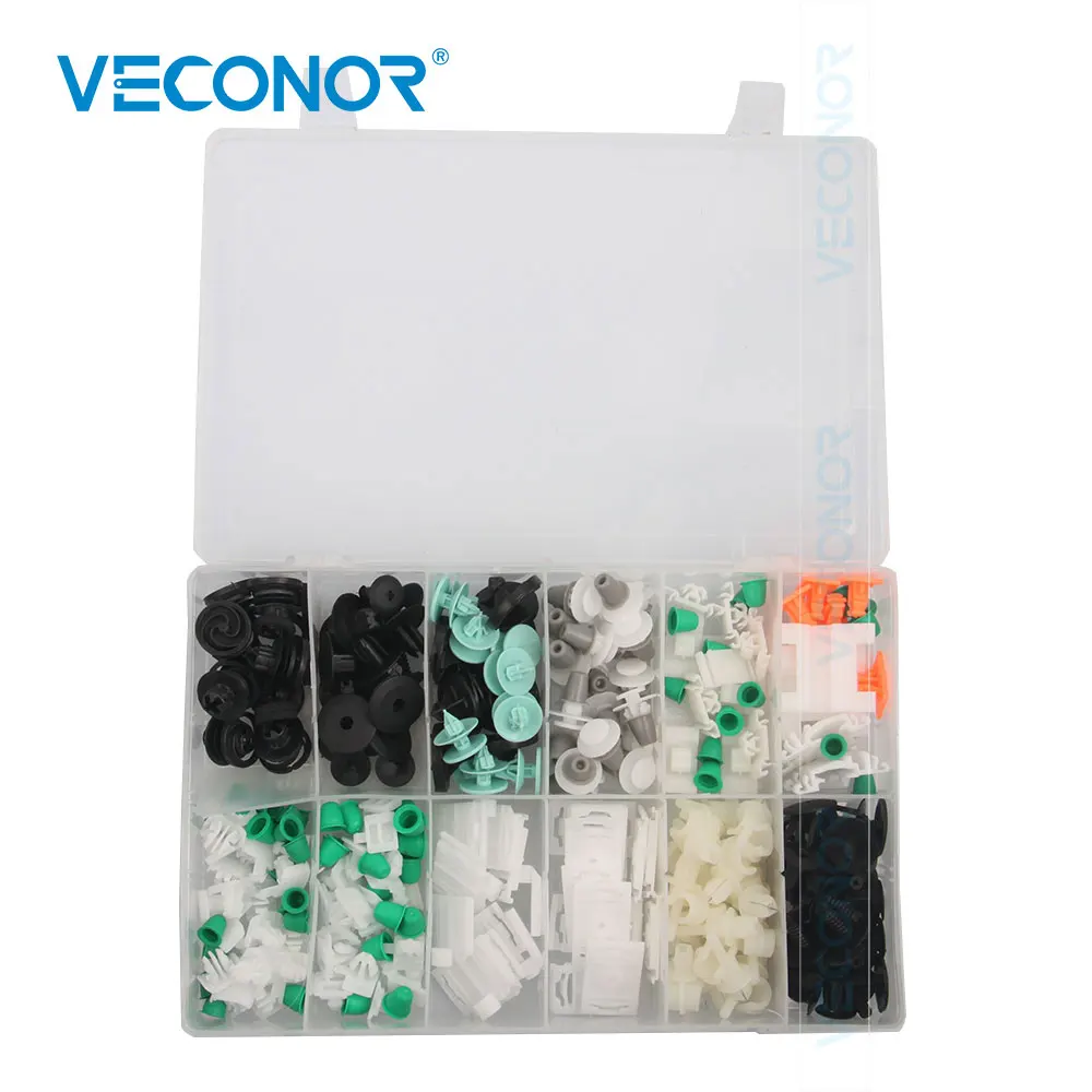 160Pcs Trim Pinze Befestigung Clip Sortiment Trim Clip Assortimento Per Audi Vw Skoda