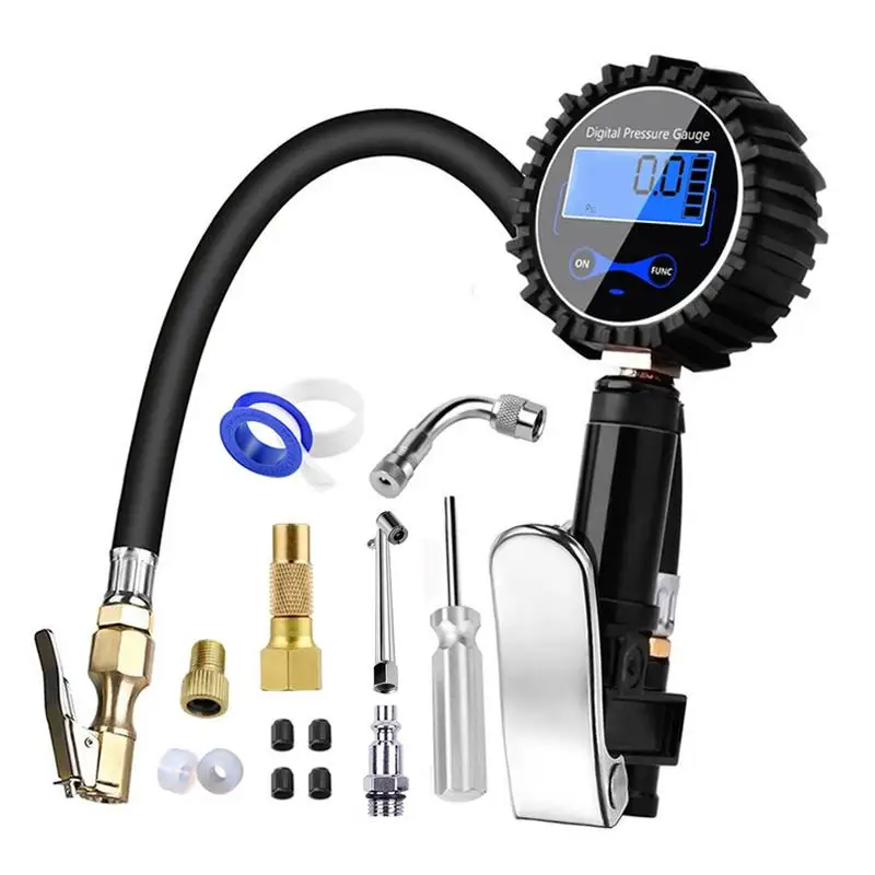 

2021 Car/Motorcycle Universal High Precision Digital Tire Pressure Gauge For Inflated Deflated Tire Repair Tools Pressure