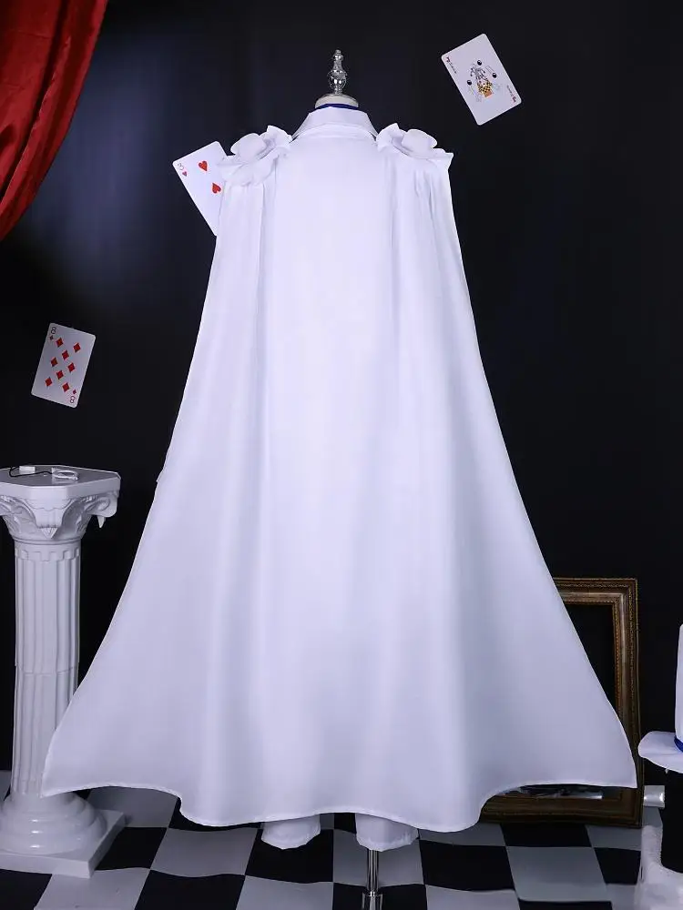 Detective Conan Kaito Kid Phantom Thief Cosplay Costume for Men (Unofficial)