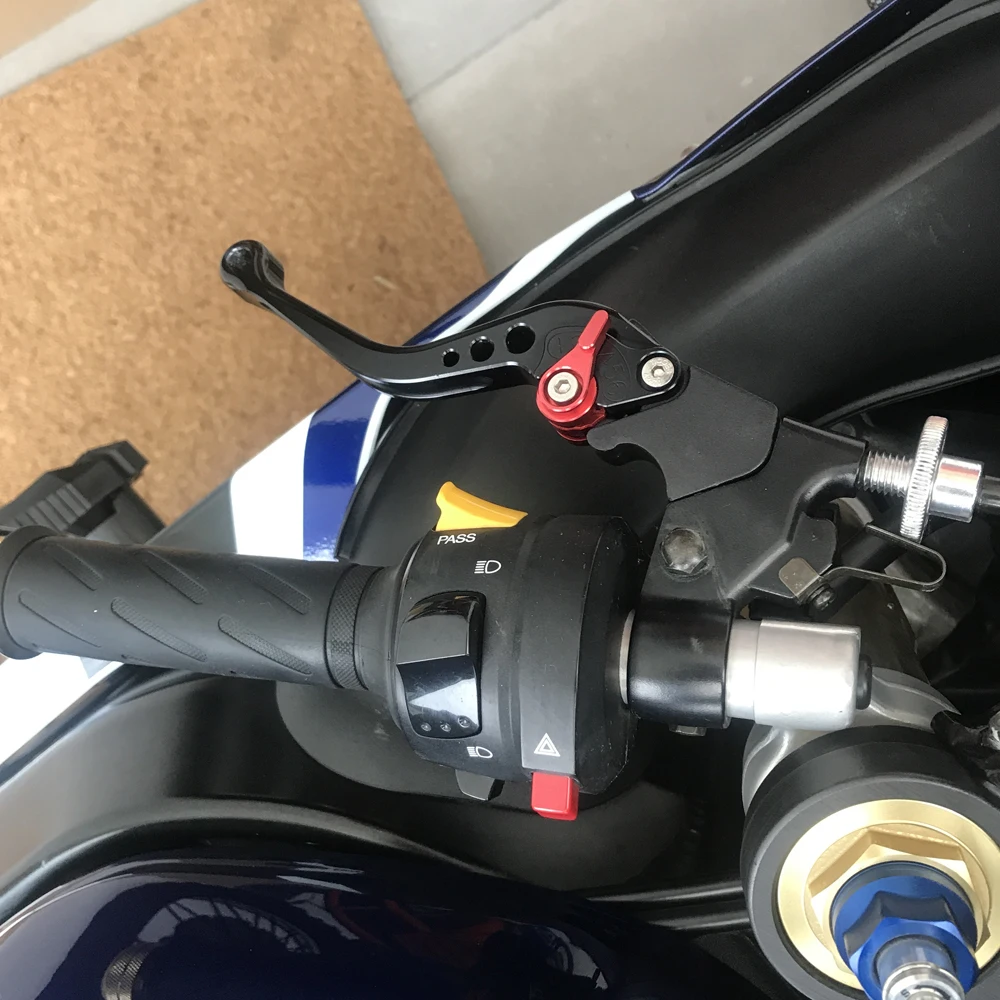Long Style Brake Clutch Levers Fits For Trident660 Trident 660 Motorcycle Adjustable Short Handle motorcycle brake lever