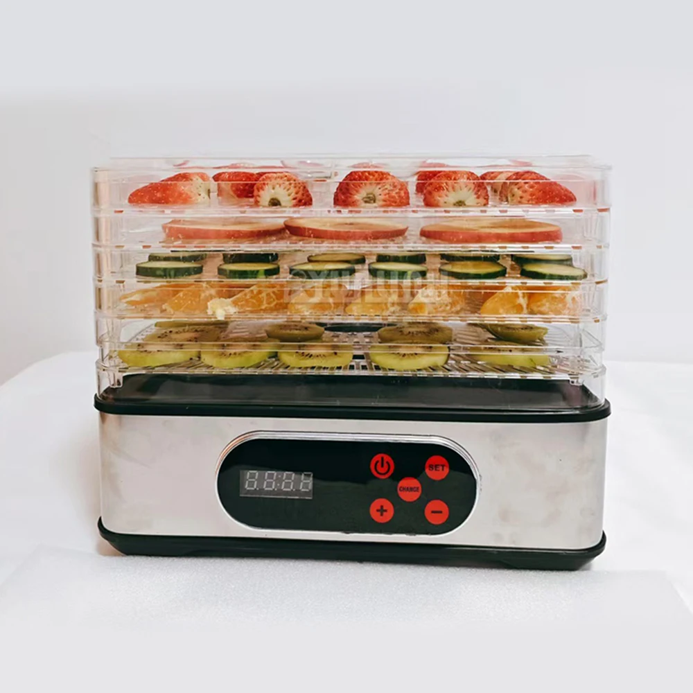 5-layer Dehydrator Food Fruits Vegetables Drying Machine Secador De Alimentos Maquina Para Desidratar Frutas